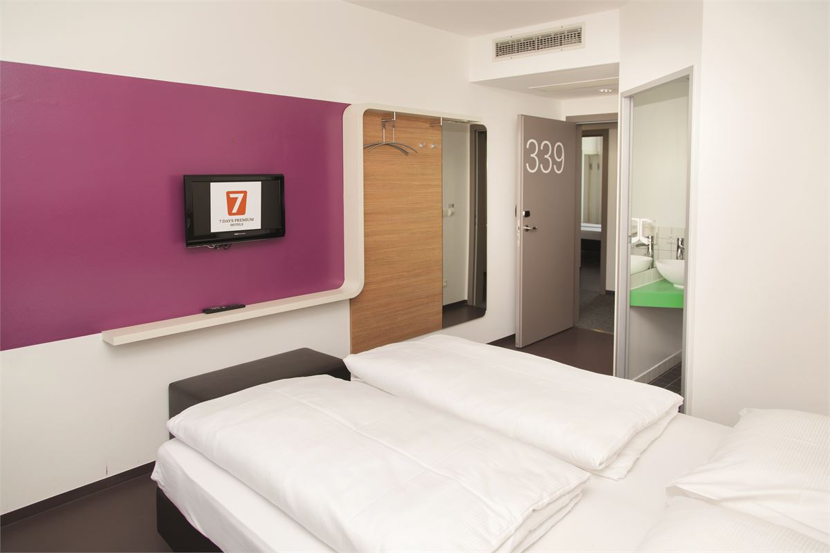 Zimmer im 7 days Premium Hotel | ©7 days Premium Hotel