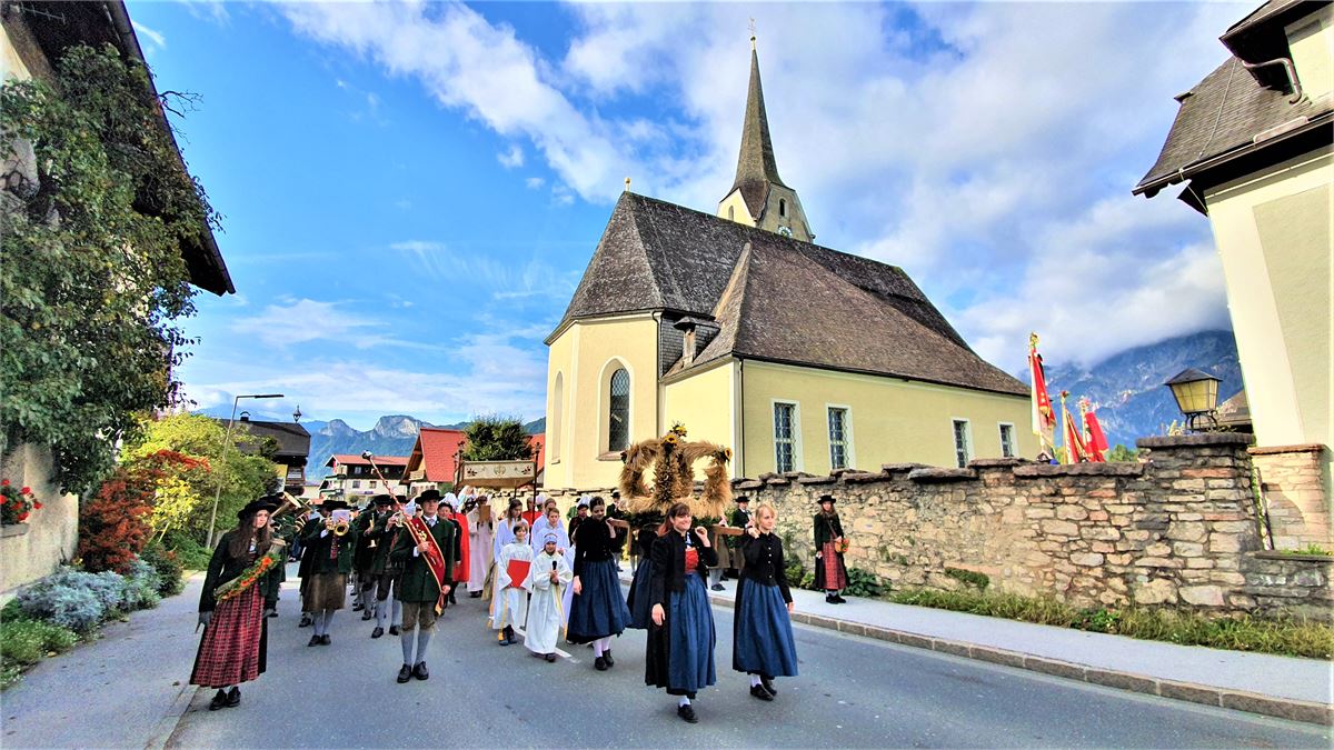 Erntedankfest in Puch bei Salzburg | ©TVB Puch