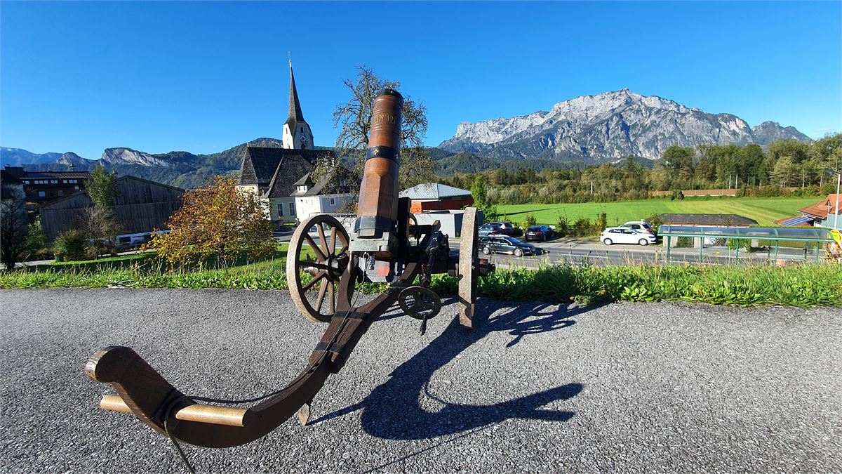 Kanone der Historischen Schützenkompanie Puch bei Salzburg | ©TVB Puch