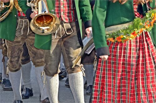 Tracht der Musikkapelle Puch in St. Jakob am Thurn | ©mkpuch
