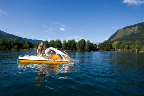 Tretboot fahren | ©SalzburgerLand Tourismus