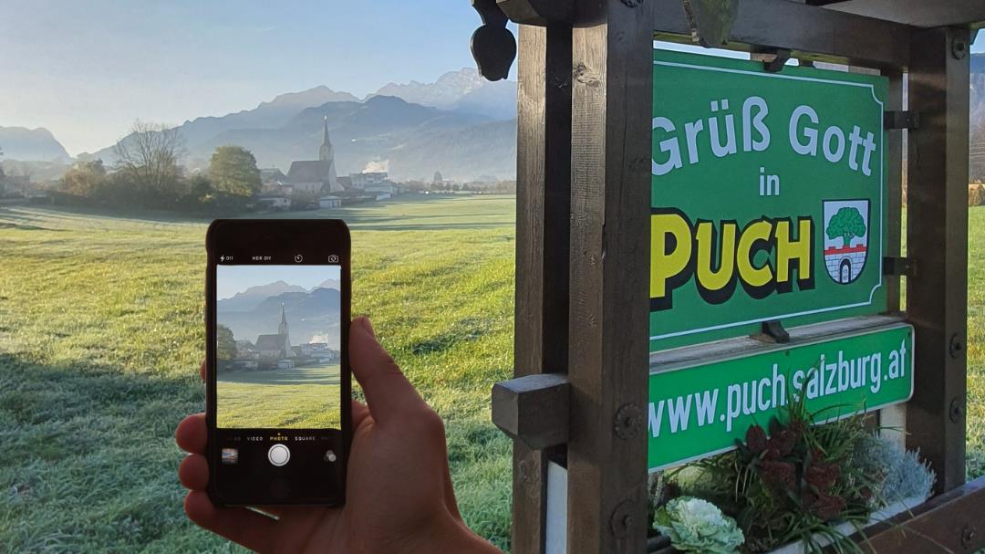 Puch Fotgrafieren | ©TVB Puch - Canva