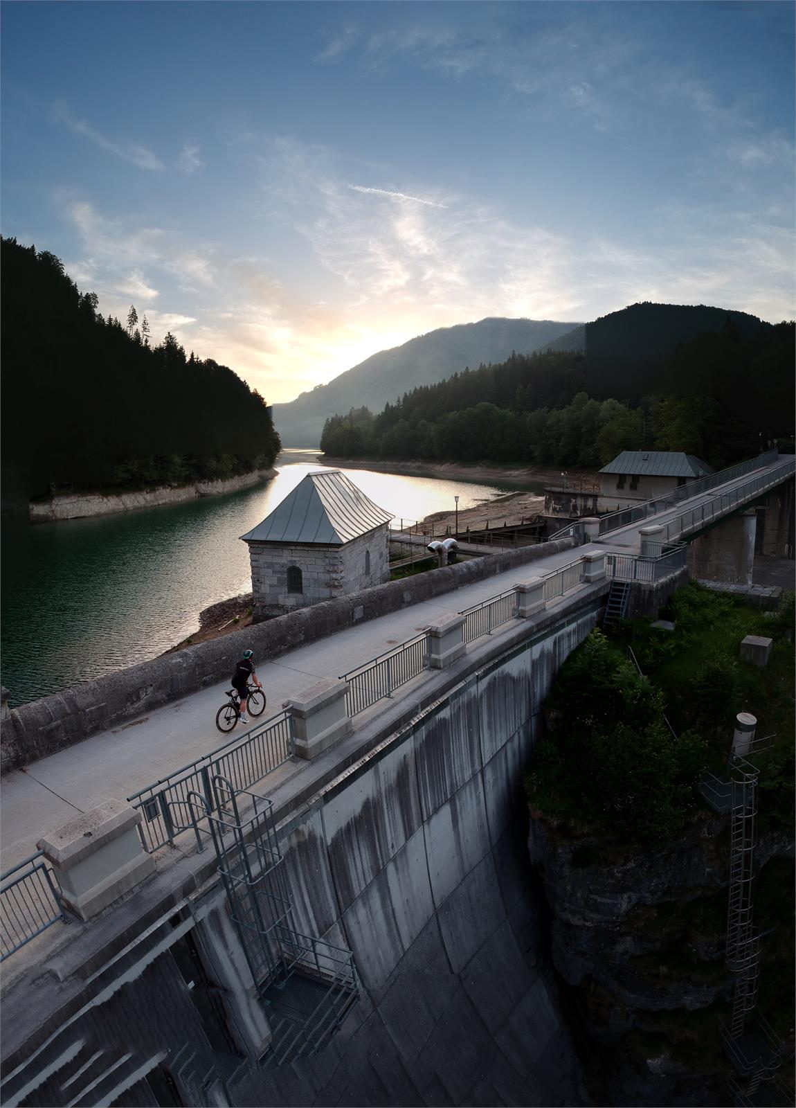 Staumauer Wiestalstausee in Puch bei Salzburg | ©TVB Puch - Thomas Lindner