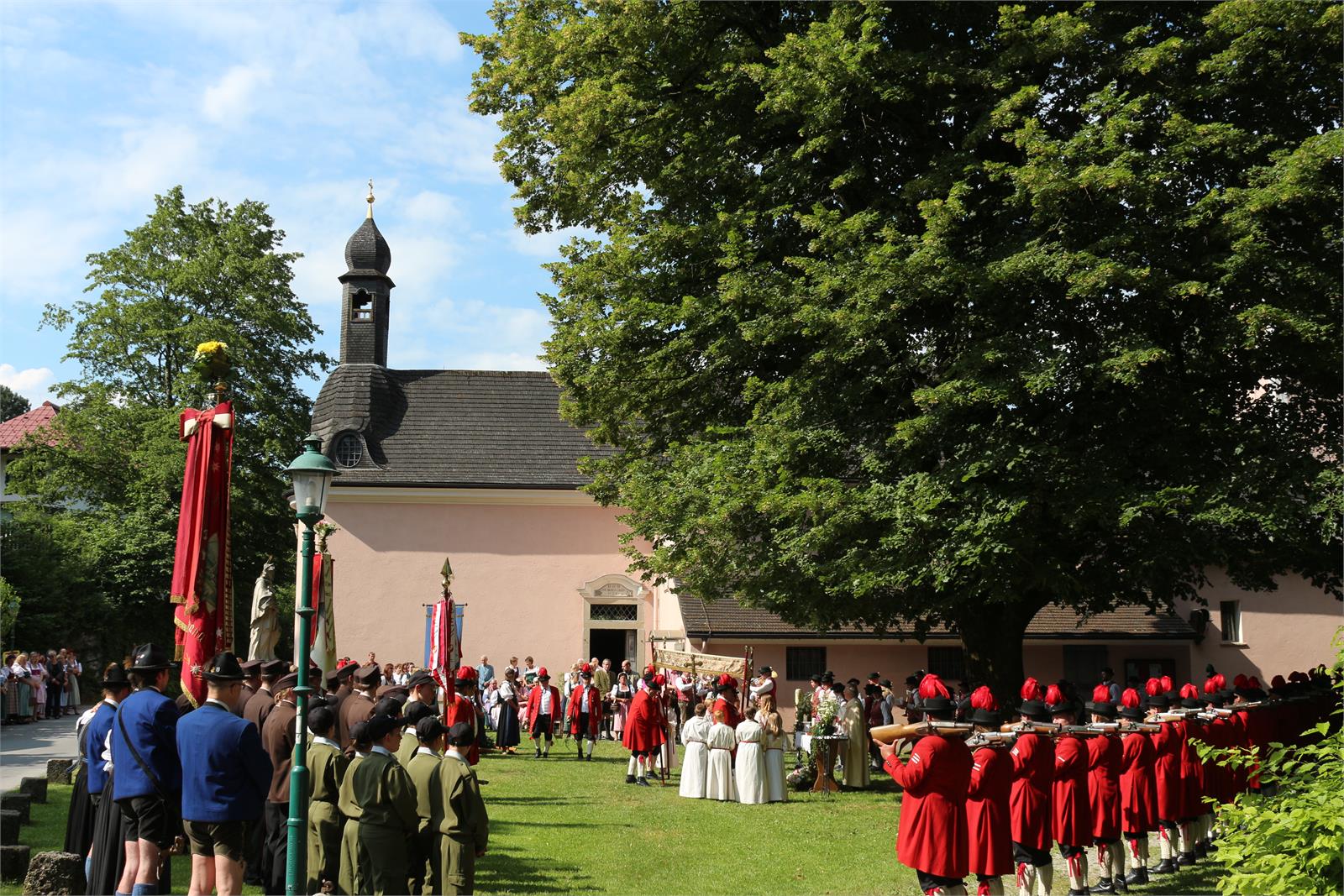 Festemesse mit örtlichen Vereinen in St. Jakob am Thurn | ©TVB Puch