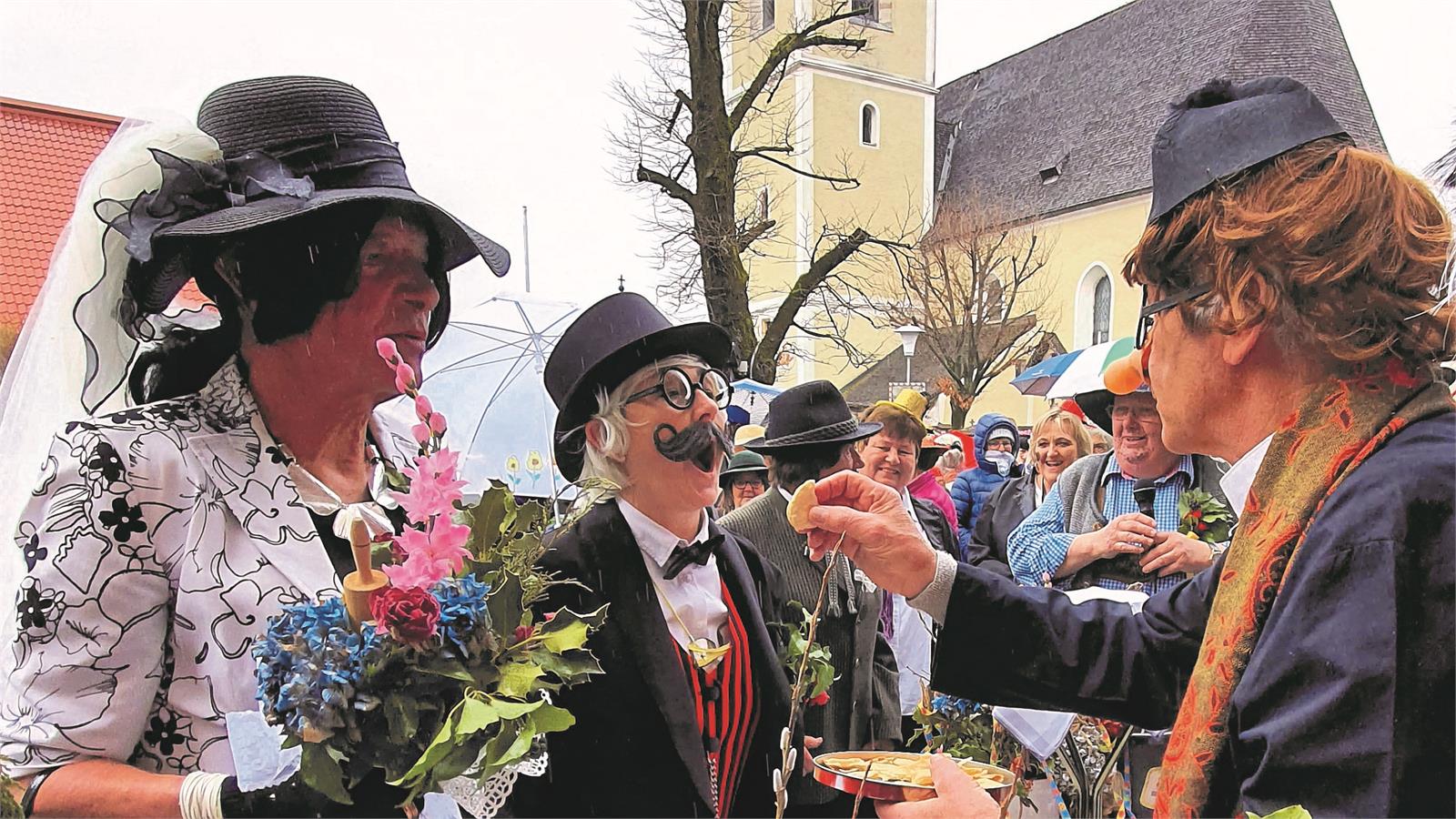 Faschingshochzeit in Puch bei Salzburg | ©TVB Puch