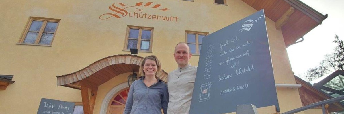 Andrea und Robert vom Schützenwirt in St. Jakob am Thurn