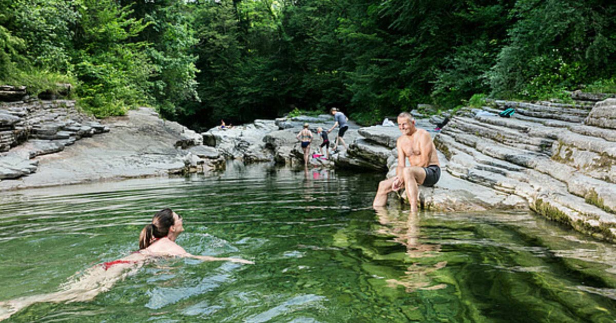 Tauglbach Naturbad © TVB Bad Vigaun