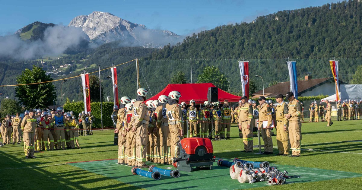 Feuerwehrleistungsbewerb in Oberalm © FF Puch