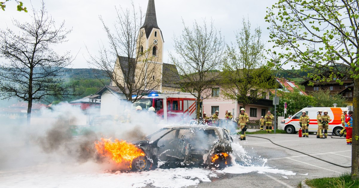 Feuerwehrübung Floriani 2019 © FF Puch bei Hallein