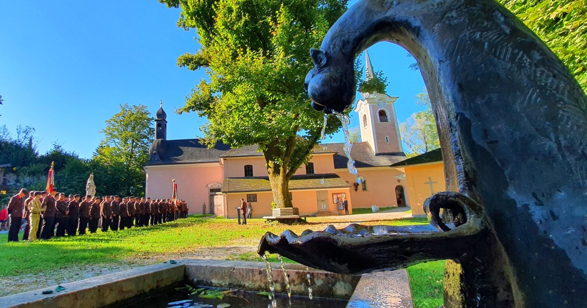 Florianifeier Löschzug St. Jakob © TVB Puch - Gerber