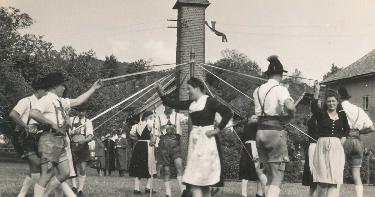 TV Puachstoana Bandltanz 1949 - Archiv Puachstoana