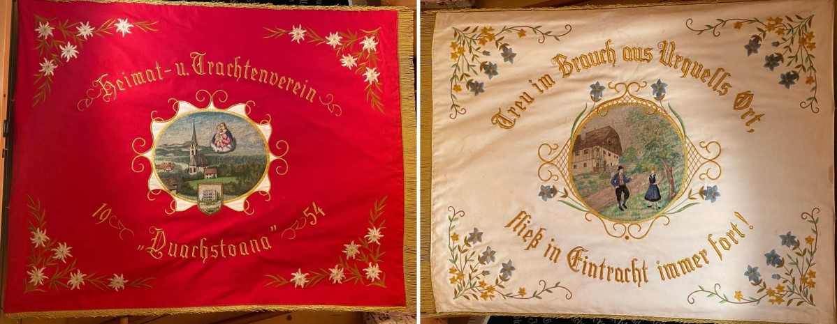 Vereinsfahen TV D`Puachstoana