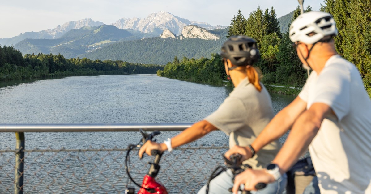 E-Bike Tour Puch Ursteinsteg - Foto: TVB Puch - Kuscheiart