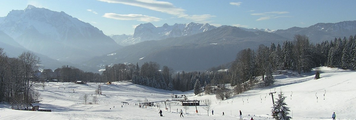 Skifahren in Berchtesgaden © Skigebiet Obersalzberg