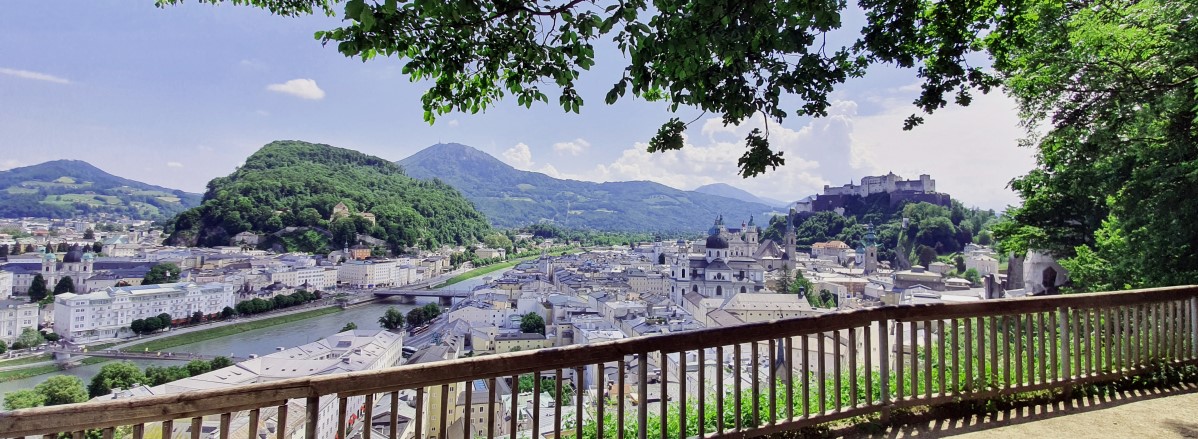 Ausblick vom Museum der Moderne Salzburg © TVB Puch - Gerber