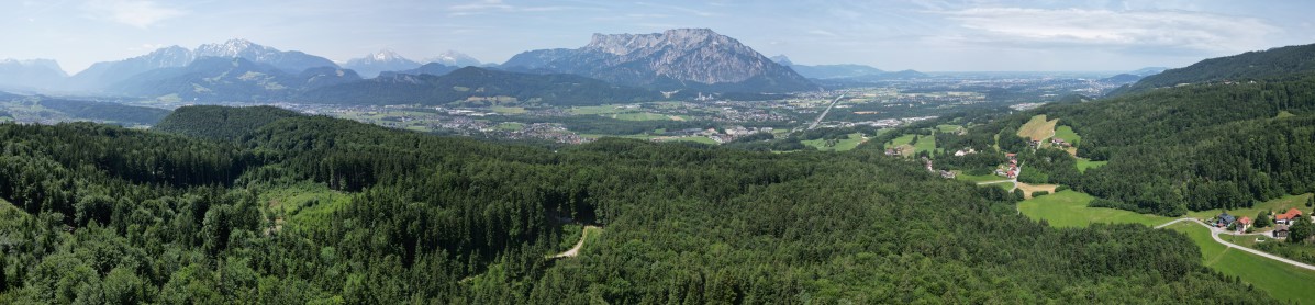 Hinterwiestal Panoramablick - Foto: TVB Puch - Kuscheiart
