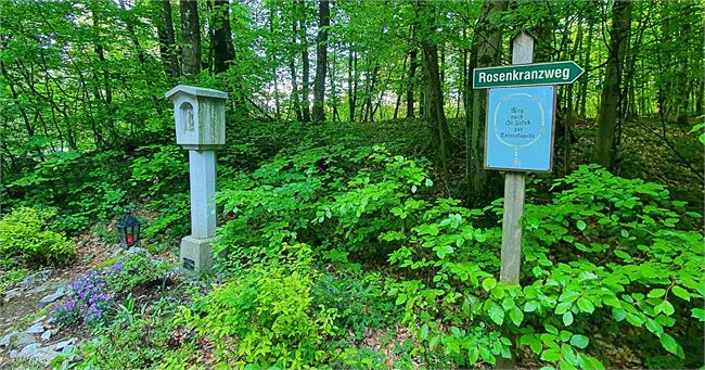 Der Rosenkranzweg von Puch nach St. Jakob