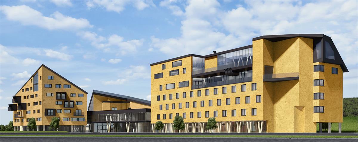 Hotel im Zentrum für Visionen 