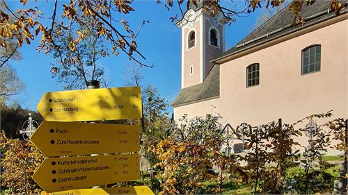 Wander-Beschilderung in St. Jakob | ©TVB Puch