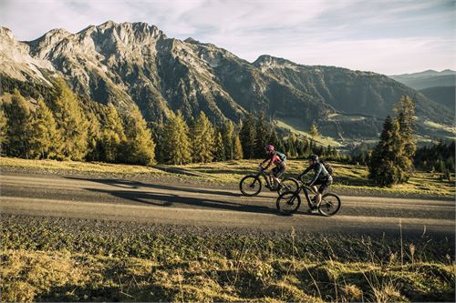 Mountainbiken auf die Karalm im Lammertal | ©Tennengau.com