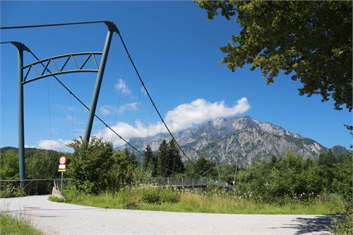 Ursteinsteg am Tauernradweg in Puch | ©TVB Puch