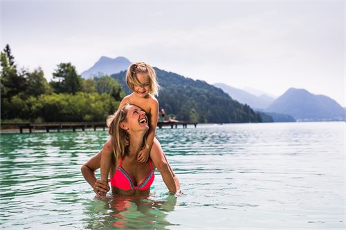 Wasserspaß im Fuschlsee | ©SalzburgerLand Tourismus - Michael Groessinger