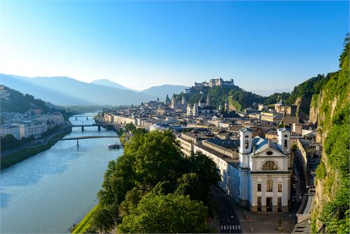 Blick auf die Stadt Salzburg | ©Tourismus Salzburg - Günter Breitegger