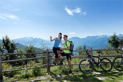 Radtour auf den Trattberg in St. Koloman | ©Tennengau.com