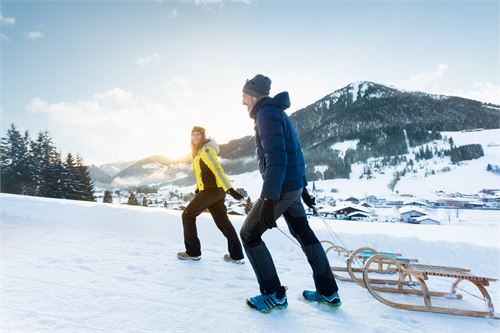 Schlittenfahrt im Tennengau | ©Tennengau.com - Bernhard Moser