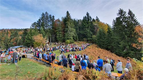 Hubertusmesse auf der Schönalm in Puch | ©TVB Puch