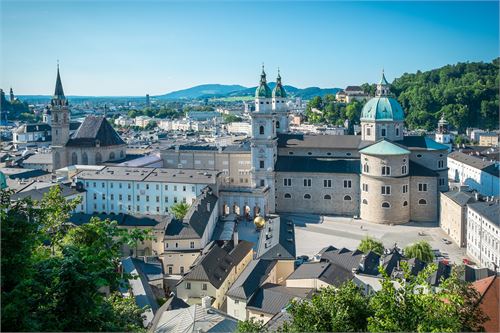 Blick auf den Salzburger Dom | ©Tourismus Salzburg - Günter Breitegger