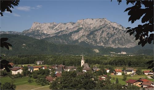 Untersbergblick in Puch | ©TVB Puch