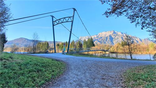 Ursteinsteg mit Untersbergblick | ©TVB Puch