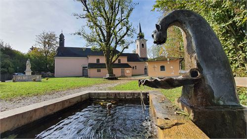 Jakobsbrünnlein bei der Wallfahrtskirche St. Jakob | ©TVB Puch