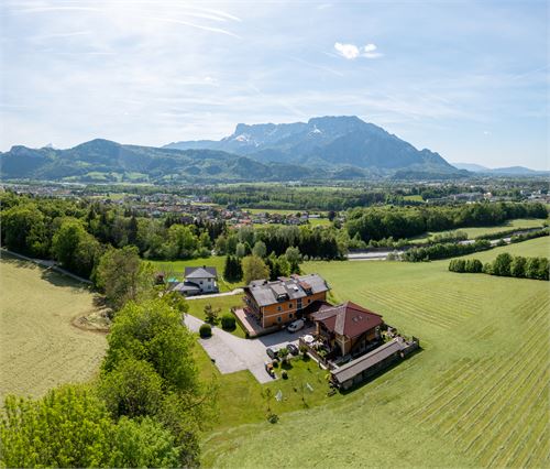 Pension David mit Untersberg