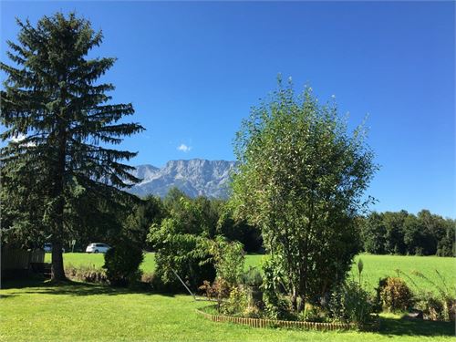 Ausblick Ferienwohung Untersbergblick Puch