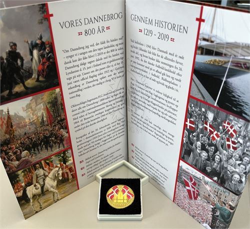 Jubiläumsmedaille „Dannebrog 800 Jahre“