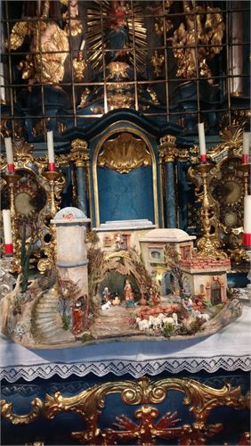 Weihnachtskrippe Lorettokapelle St. Jakob