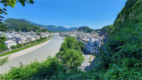 Stadt Salzburg im Juni