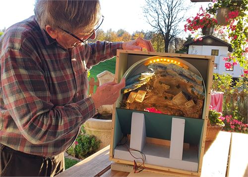 Weihnachtskrippe von Toni und Agnes Höllbacher