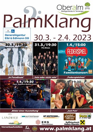 Palmklang Programm 2023