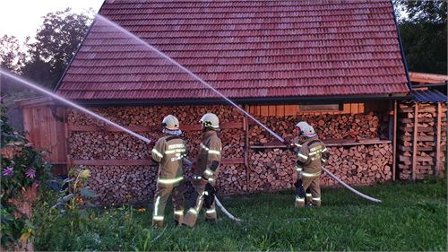 Feuerwehrübung Löschzug St. Jakob 2020