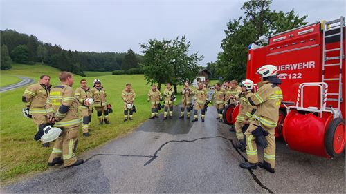 Feuerwehrübung Löschzug St. Jakob 2020