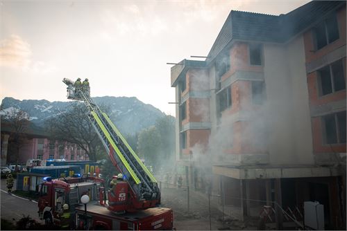 Schauübung Feuerwehren Puch 2022