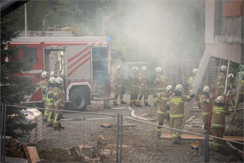 Schauübung Feuerwehren Puch 2022