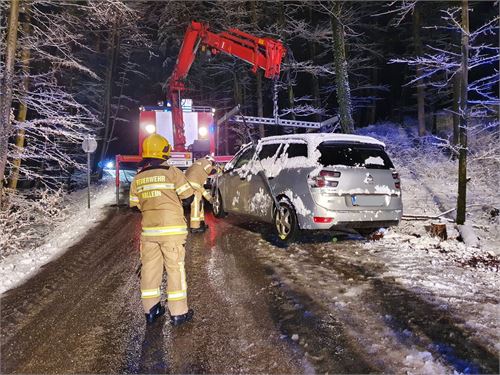 Einsatz Feuerwehren Puch