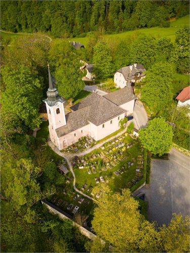 St. Jakob am Thurn aus der Vogelperspektive