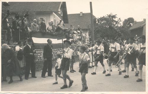 Fahnenweihe D´Puachstoana 1954