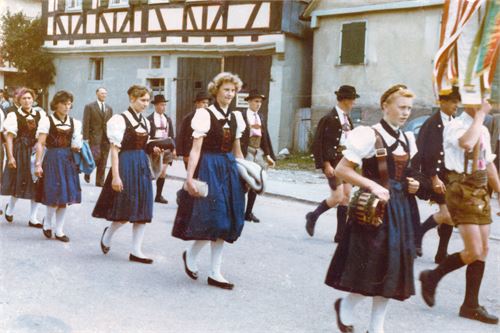 Trachtenverein D`Puachstoana 60er - 70er Jahre