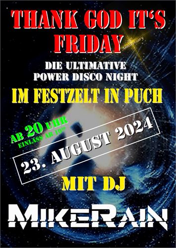 Discoparty Puachstoana mit DJ MikeRain